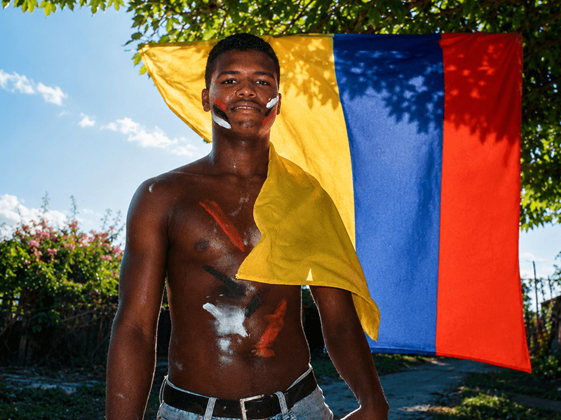 Hombre afroputumayense
